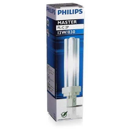 Ampoule fluorescente à faible consommation d'énergie Philips MASTER G24D-1/13W/230V 3000K