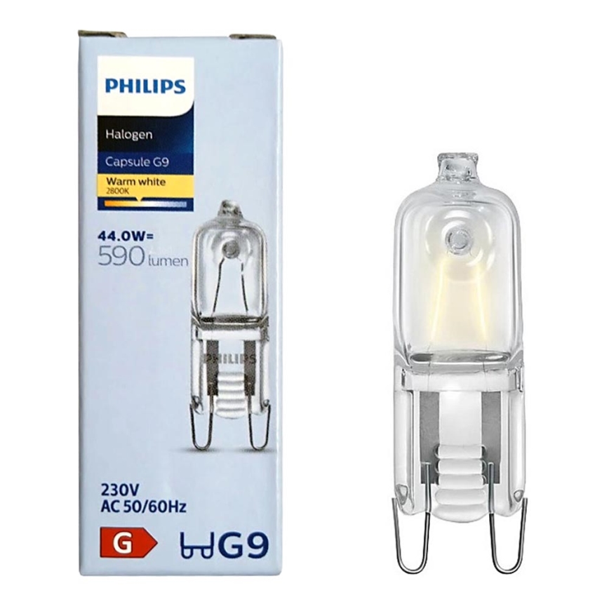Ampoule halogène Philips G9/42W/230V Lumimania
