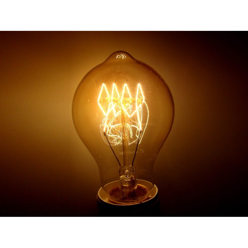 Ampoule industrielle décorative à intensité variable SCROBB A19 E27/60W/230V 2200K