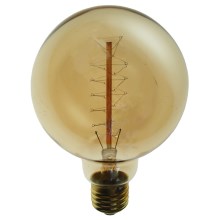 Ampoule industrielle décorative à intensité variable SELEBY G95 E27/40W/230V 3000K