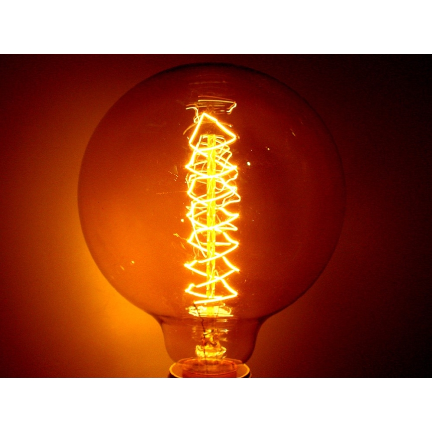 Ampoule industrielle décorative à intensité variable SELRED G125 E27/60W/230V 2200K