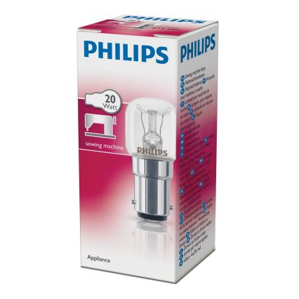 Ampoule industrielle pour machines à coudre APPLIANCE B15d/20W/230V 2700K