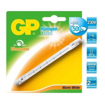 Ampoule industrielle R7s/400W/230V 2950K - GP 118 mm