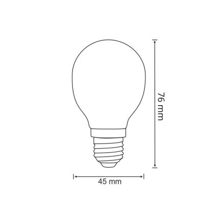 Ampoule LED 1xE27/2,5W/230V 3000K