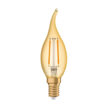 Ampoule LED à filament vintage E14/1,5W/230V 2400K - Osram