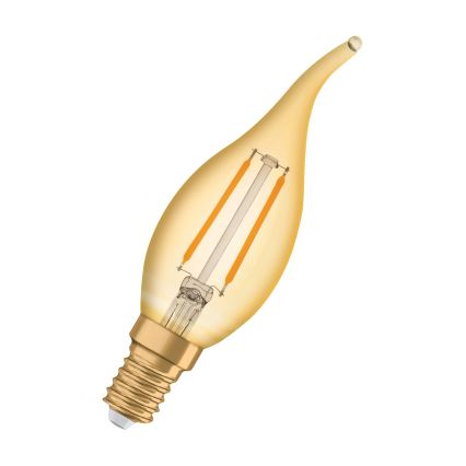 Ampoule LED à filament vintage E14/1,5W/230V 2400K - Osram