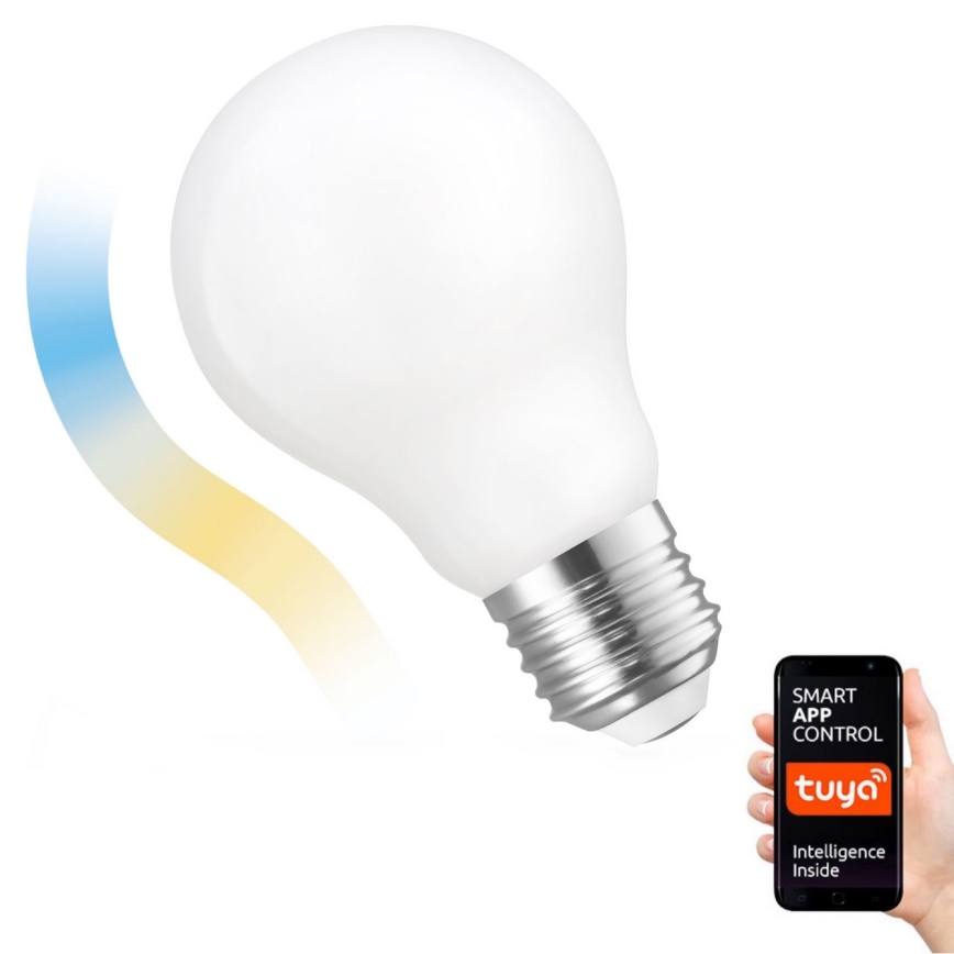 Ampoule LED à intensité variable A60 E27/5W/230V 2700-6500K Wi-Fi Tuya