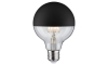 Ampoule LED à intensité variable avec tête miroir sphérique GLOBE E27/6,5W/230V 2700 K noir - Paulmann 28676
