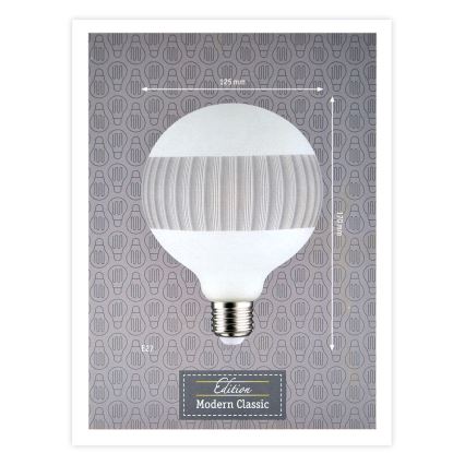 Ampoule LED à intensité variable CLASSIC G125 E27 / 4.5W / 230V 2600K - Paulmann 28743