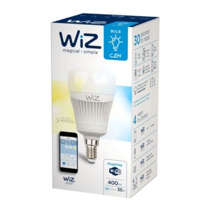 Ampoule LED à intensité variable E14/6,5W/230V 2700-6500K Wi-Fi - WiZ