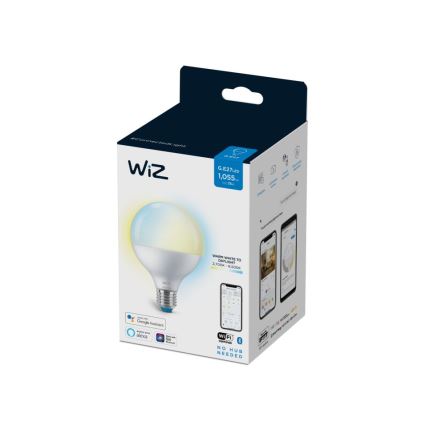 Ampoule LED à intensité variable G95 E27/11W/230V 2700-6500K CRI 90 Wi-Fi - WiZ