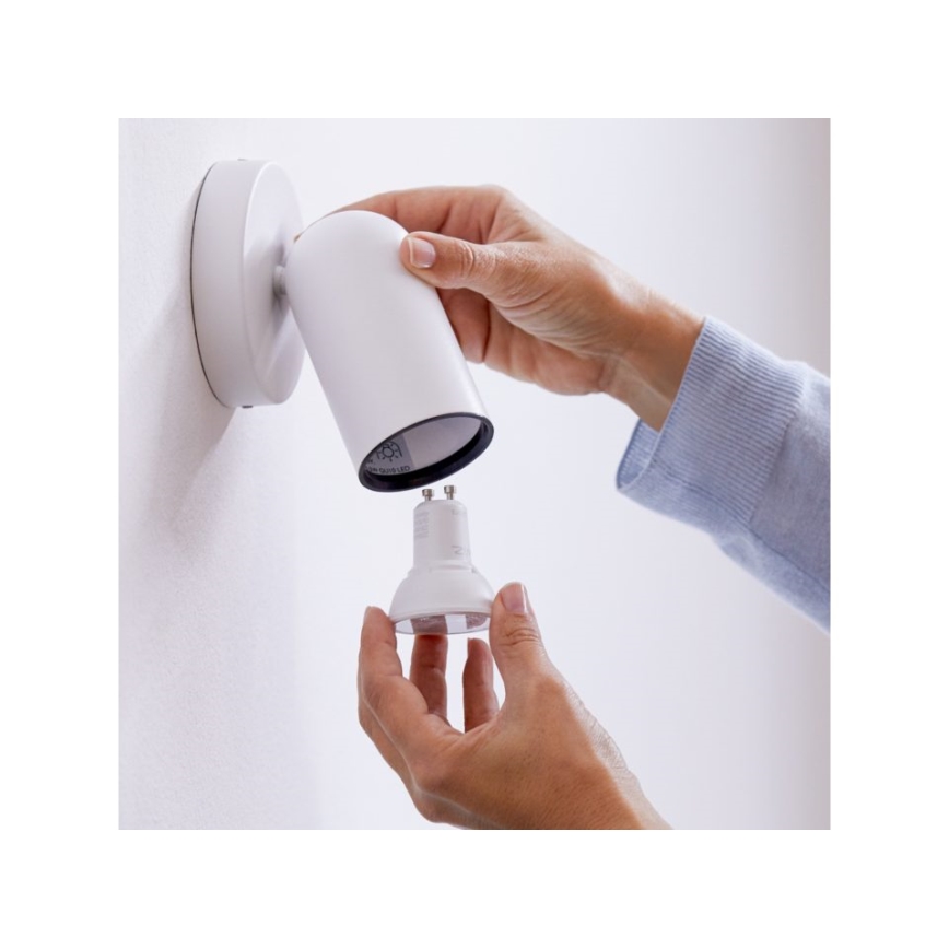 Ampoule LED à intensité variable PAR16 GU10/4,7W/230V 2700-6500K CRI 90 Wi-Fi - WiZ