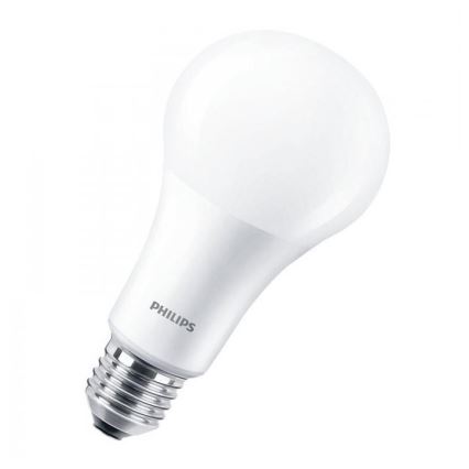 Ampoule LED à intensité variable Philips A67 E27/15W/230V 2200-2700K