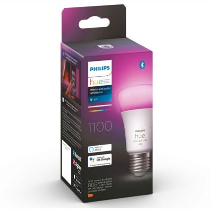 Ampoule LED à intensité variable Philips Hue White And Color Ambiance A60 E27/9W/230V 2000-6500K