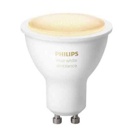 Ampoule LED à intensité modulable Philips HUE WHITE AMBIANCE 1xGU10/5,5W/230V