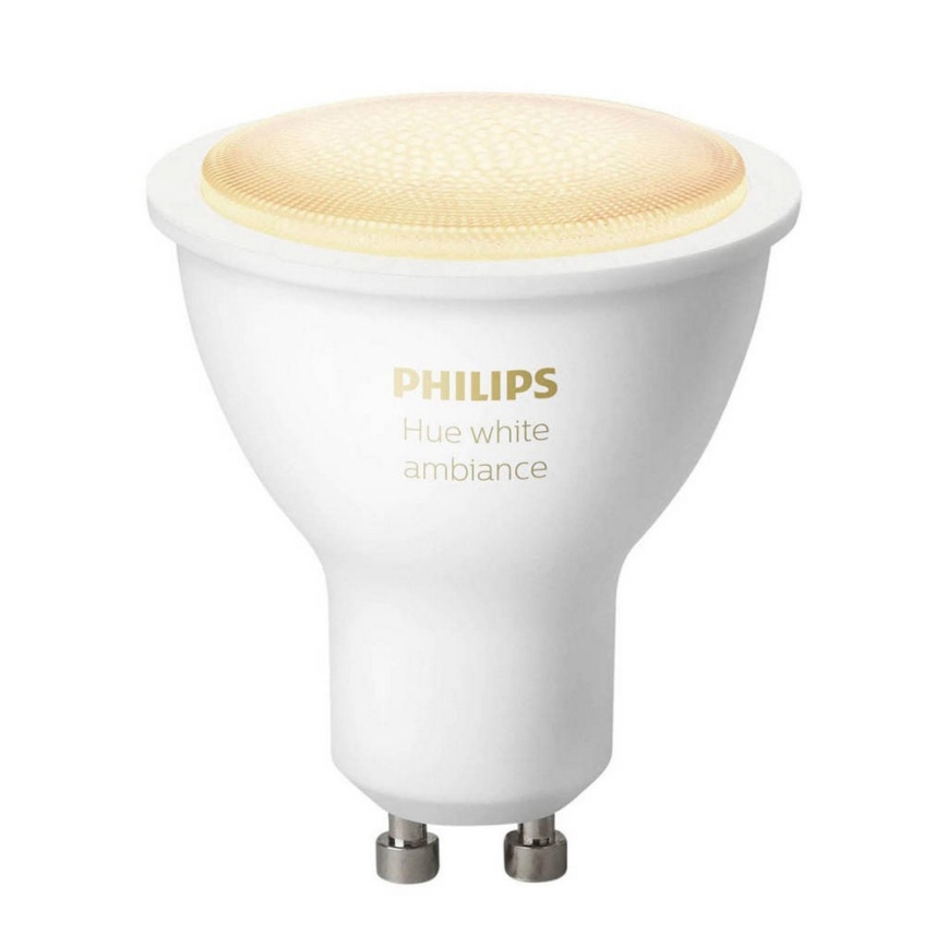 Ampoule LED à intensité modulable Philips HUE WHITE AMBIANCE 1xGU10/5,5W/230V