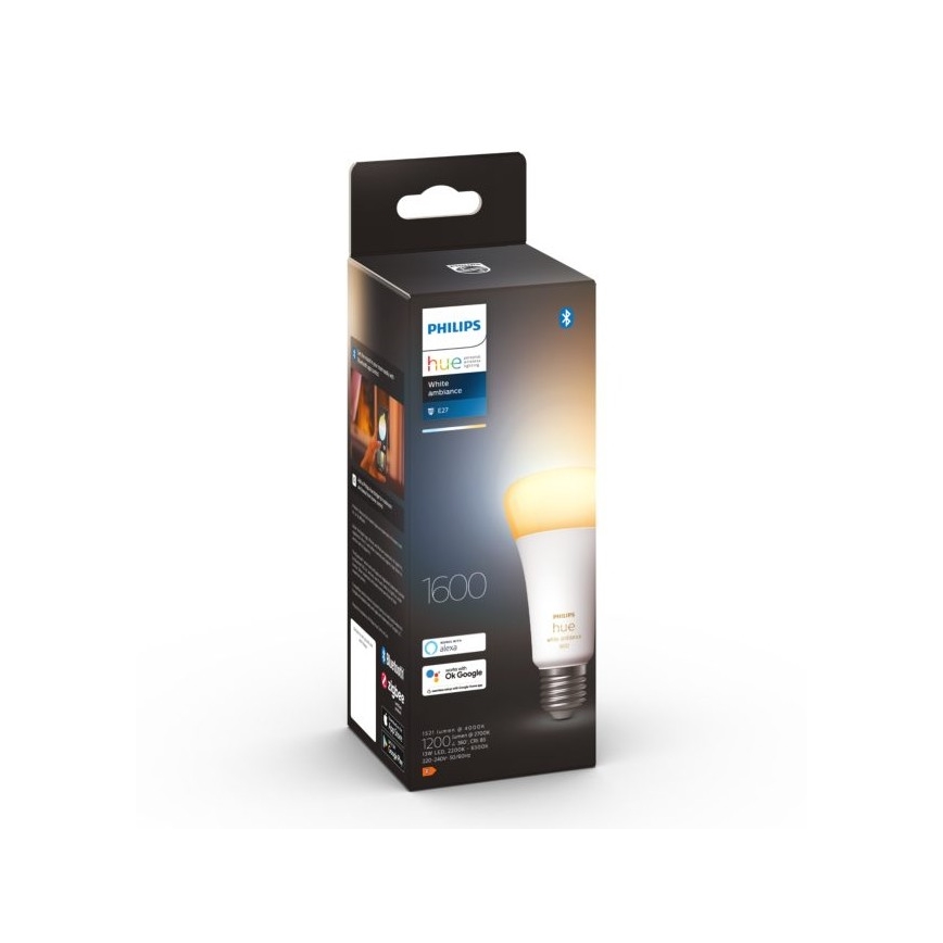 Ampoule LED à intensité variable Philips Hue WHITE AMBIANCE E27/13W/230V 2200-6500K