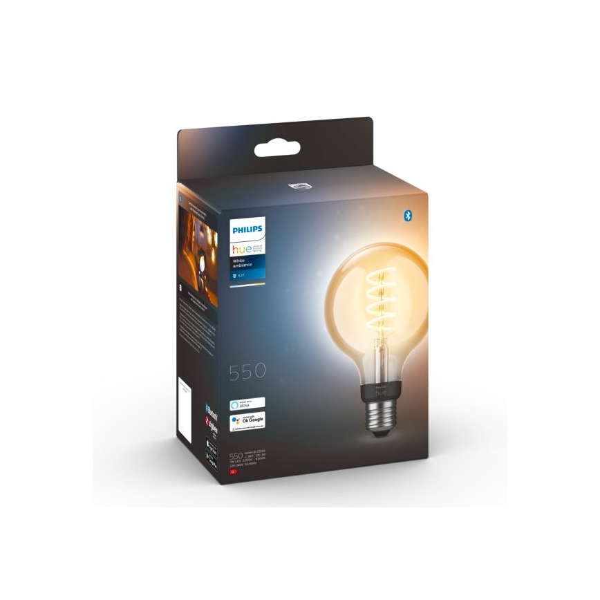 Ampoule LED à intensité variable Philips Hue WHITE AMBIANCE G93 E27/7W/230V 2200-4500K