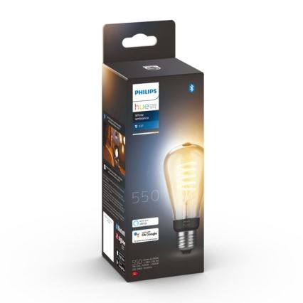 Ampoule LED à intensité variable Philips Hue WHITE AMBIANCE ST64 E27/7W/230V 2200-4500K