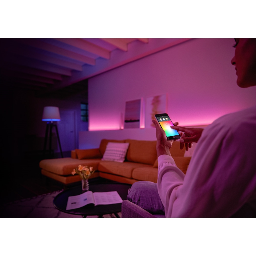 Ampoule LED à intensité modulable Philips HUE WHITE AND COLOR AMBIANCE GU10/5,7W/230V