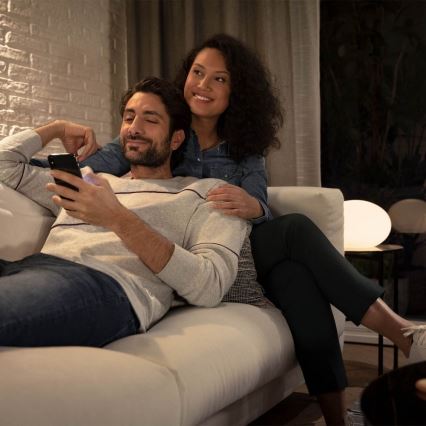 Ampoule LED à intensité modulable Philips HUE WHITE E27/9W/230V