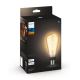 Ampoule LED à intensité variable Philips Hue WHITE FILAMENT ST72 E27/7W/230V 2100K
