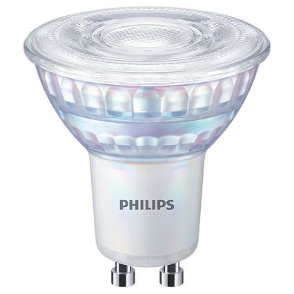 Ampoule LED à intensité variable Philips Warm Glow GU10/6,2W/230V 2200-2700K CRI 90