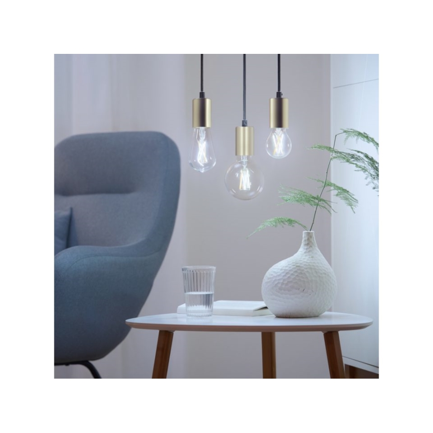 Ampoule LED à intensité variable FILAMENT ST64 E27/6,7W/230V 2700-6500K CRI 90 Wi-Fi - WiZ