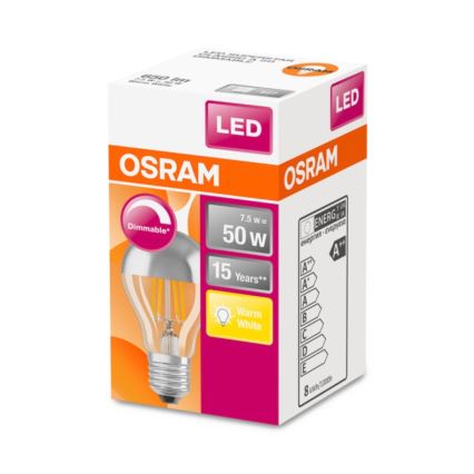 Ampoule LED à intensité variable VINTAGE E27/7,5W/230V 2700K - Osram