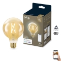 Ampoule LED à intensité variable VINTAGE FILAMENT G95 E27/6,7W/230V 2000-5000K CRI 90 Wi-Fi - WiZ