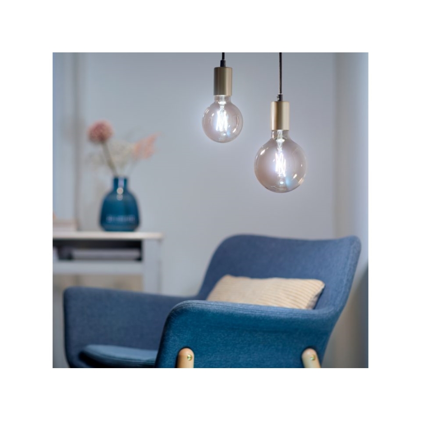 Ampoule LED à intensité variable VINTAGE FILAMENT G95 E27/6,7W/230V 2000-5000K CRI 90 Wi-Fi - WiZ