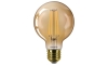 Ampoule LED à intensité variable VINTAGE Philips G80 E27/7,2W/230V 2200K