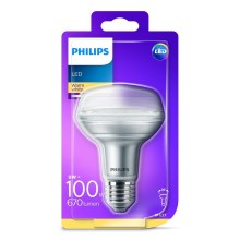 Ampoule LED à réflecteur Philips E27/8W/230V 2700K