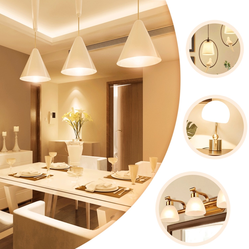 Ampoule LED A60 E27/24W/230V 3000K - Aigostar