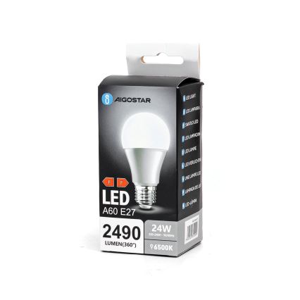 Ampoule LED A60 E27/24W/230V 6500K - Aigostar