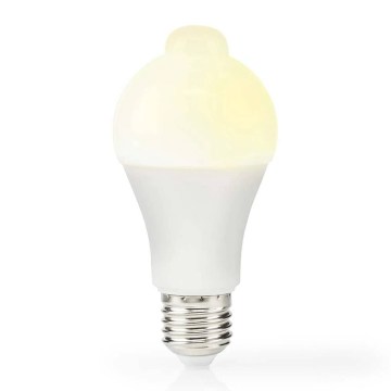 Ampoule LED A60 E27/4,9W/230V 3000K avec capteur de mouvement et capteur crépusculaire