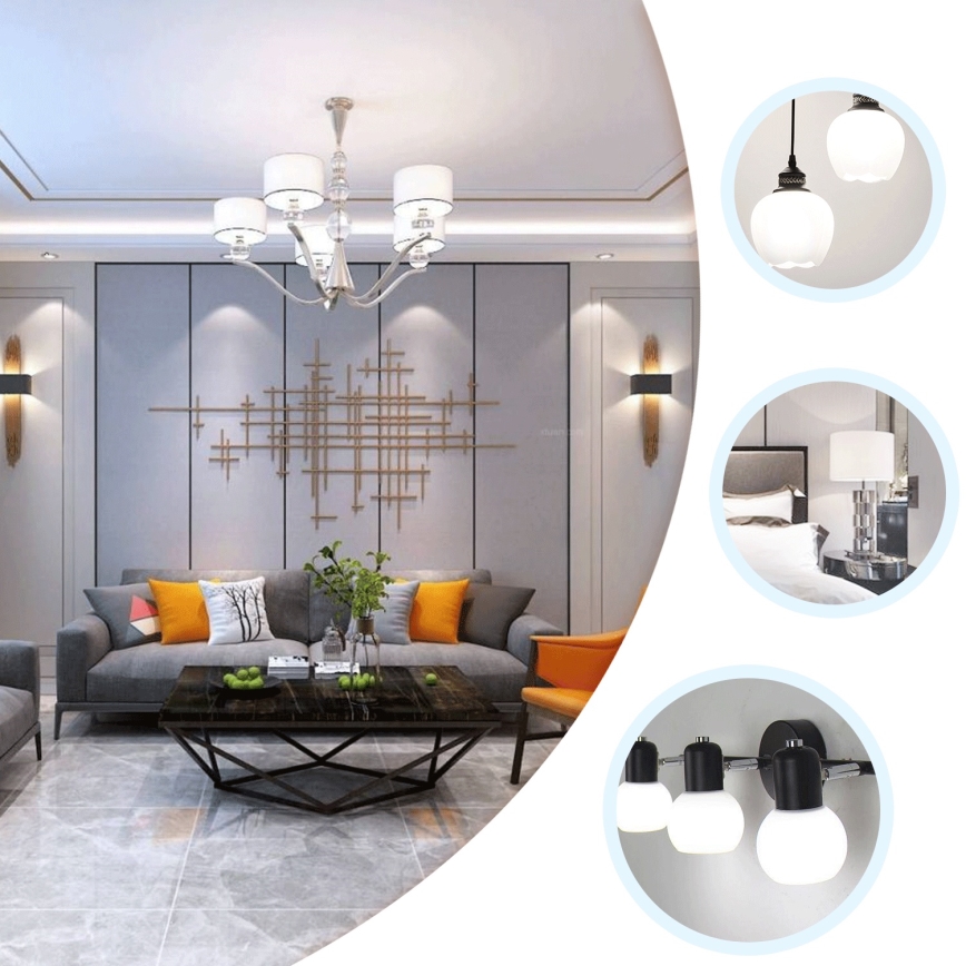 Ampoule LED A60 E27/6W/230V 6500K 330° - Aigostar