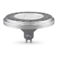 Ampoule LED AR111 GU10/12W/230V 3000K argent 30°