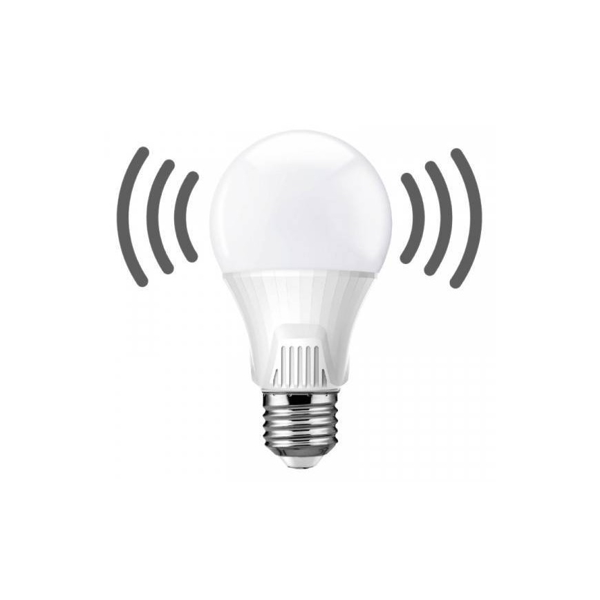 Ampoule LED avec capteur E27/9W/230V 6500K