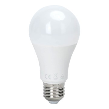 Ampoule LED avec détecteur de mouvement et capteur crépusculaire A60 E27/9W/230V 3000K - Aigostar
