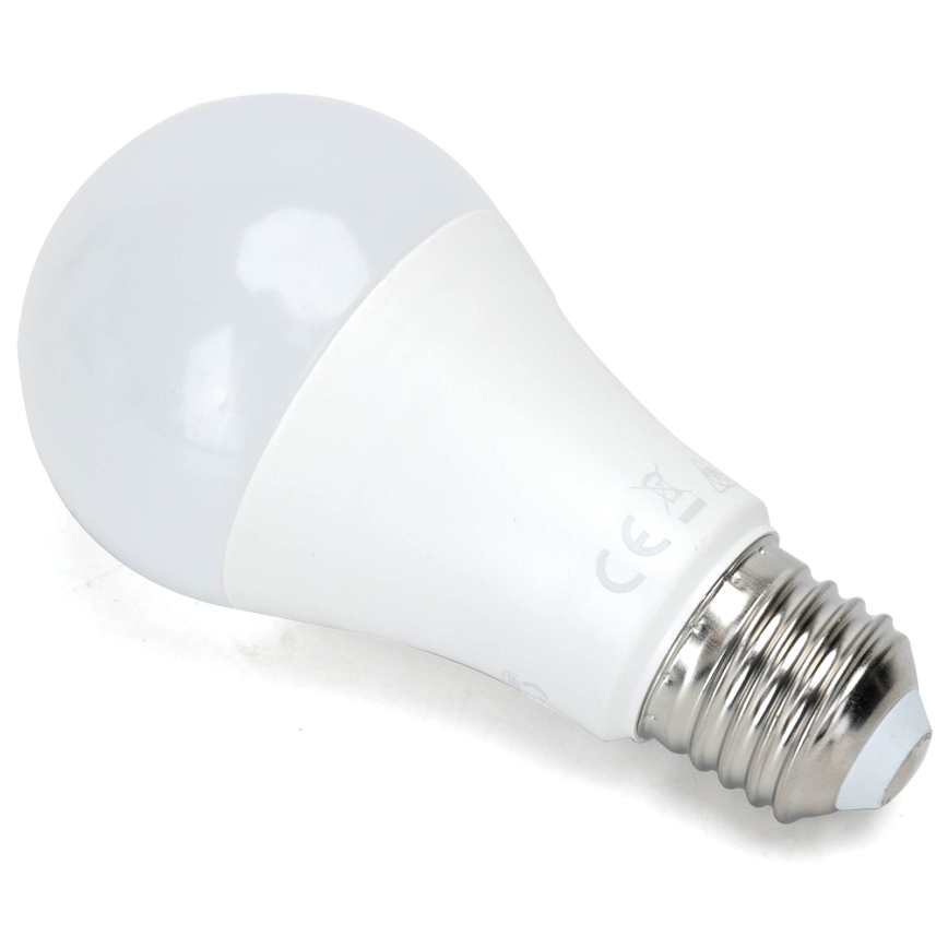 Ampoule LED avec détecteur de mouvement et capteur crépusculaire A60 E27/9W/230V 3000K - Aigostar
