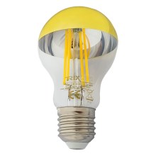 Ampoule LED avec surface miroir sphérique DECOR MIRROR A60 E27/8W/230V 4200K doré