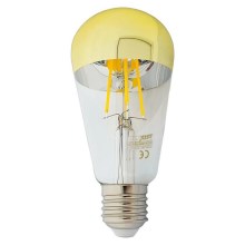 Ampoule LED avec surface miroir sphérique DECOR MIRROR ST64 E27/8W/230V 4200K doré