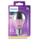 Ampoule LED avec surface miroir sphérique Philips A60 E27/5,5W/230V 2700K
