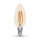 Ampoule LED CLASIC AMBER C35 E14/5W/230V 2200K -  Brilagi