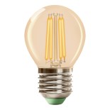 Ampoule LED CLASSIC AMBER G45 E27/6,5W/230V 2200K - Brilagi