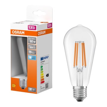 Ampoule LED CLASSIC FILAMENT E27/6,5W/230V 4000K - Osram