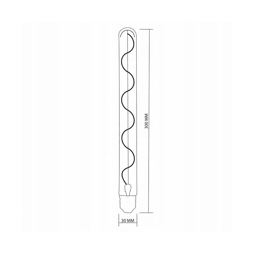Ampoule LED DECO VINTAGE FILAMENT T30 E27/4,5W/230V 2200K