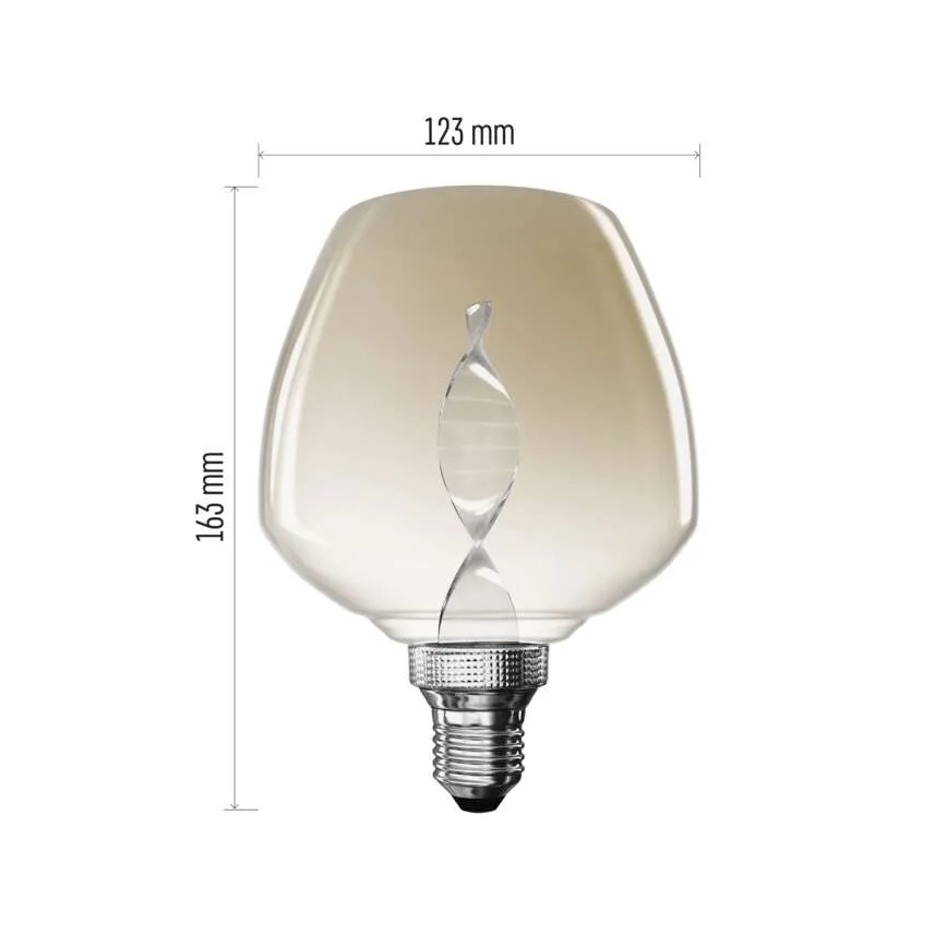 Ampoule LED DECO VINTAGE S123 E27/3,5W/230V 1800K