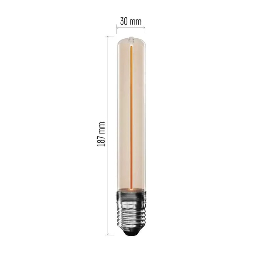 Ampoule LED DECO VINTAGE T30 E27/2W/230V 1800K